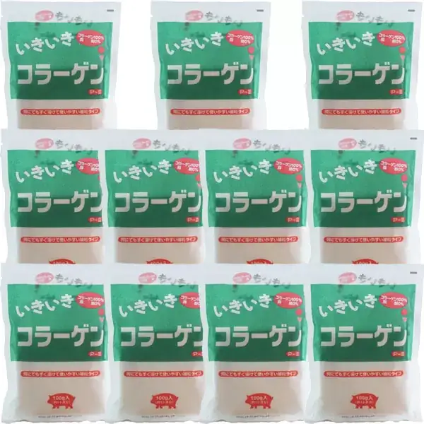 【11個セット】いきいきコラーゲン P-2/100g×11【オムコ医研】 - 高品質コラーゲンペプチドならオムコ医研