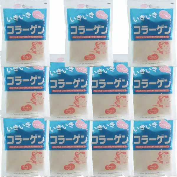 【11個セット】いきいきフィッシュコラーゲン/100g×11【オムコ医研】 - 高品質コラーゲンペプチドならオムコ医研