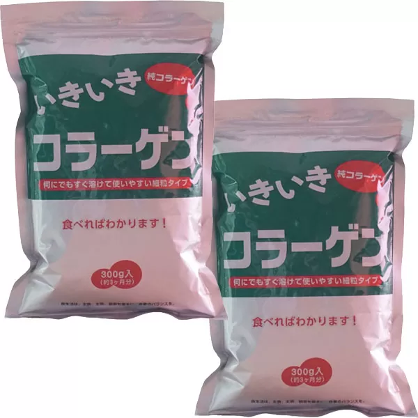 【2個セット】いきいきコラーゲン R/300g×2【オムコ医研】 - 高品質コラーゲンペプチドならオムコ医研